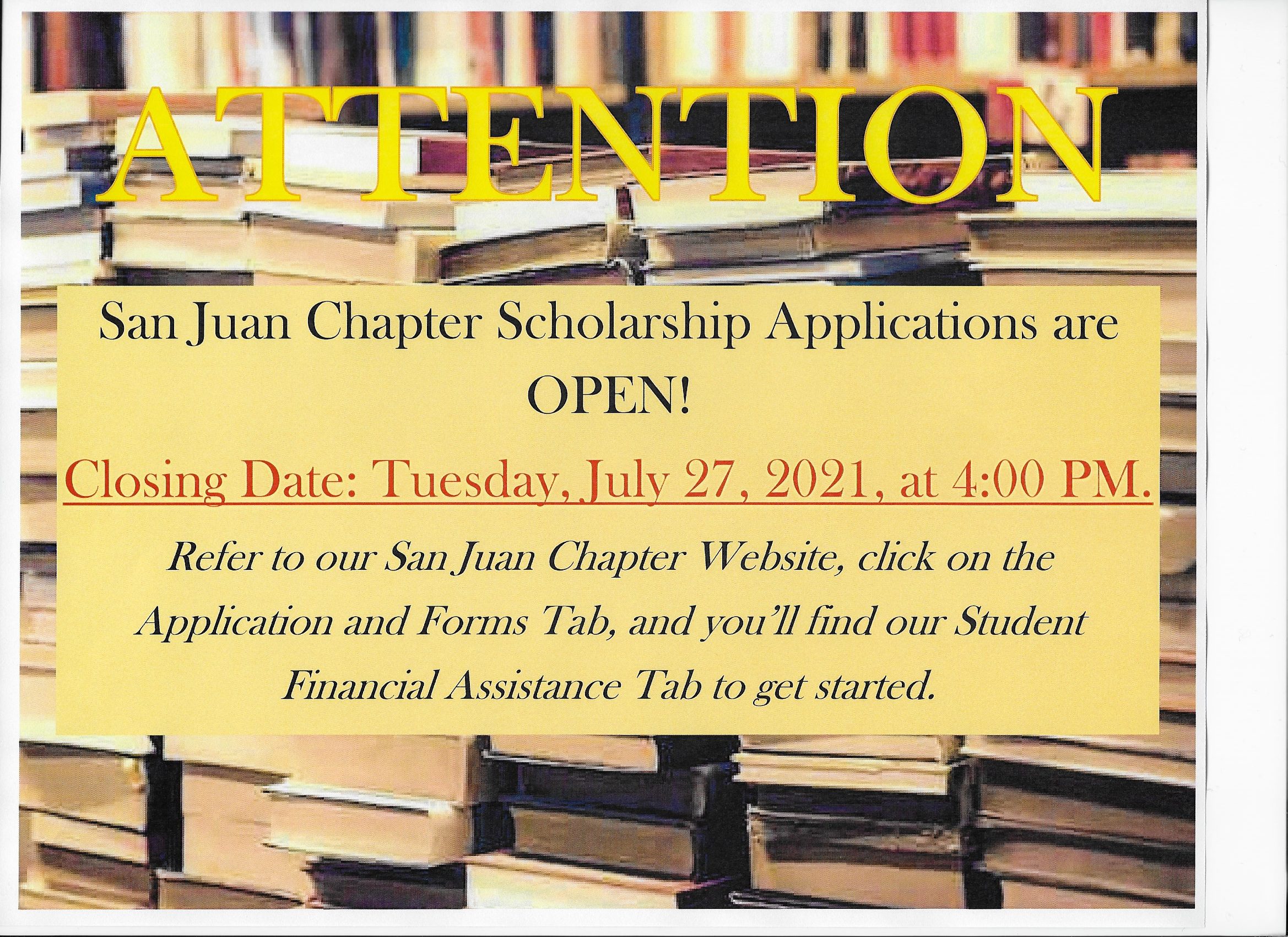 Scholarship July